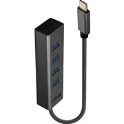 I/O Hub Usb-C 4Port/43325 Lindy  4002888433259