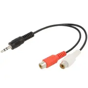 Kabelis Gembird 3.5Mm Jack - 2Xrca  Cca-406 8716309026215