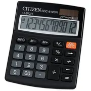 Kalkulators Citizen Sdc-812Bn, 100X125X34Mm  Cit812 4562195139881