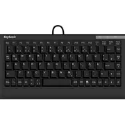 Keysonic Ack-595C tastatūra Mājas Usb Qwerty Amerikāņu angļu valoda Melns  12509 4250078142096