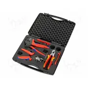 Tools set for assembly work case Kind electricians 7Pcs.  Knp.979104V02 97 91 04 V02