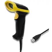 Qoltec 50867 Laser reader 1D  2D Usb Black 5901878508672 Ursqocczk0008
