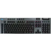 Logitech G G915 X - Tastatur Lightspeed Hintergrundbeleuchtung kabellos 2,4 Ghz, Bluetooth, Usb Qwerty Us International Tastenschalter Gl Clicky Schwarz 920-012709  5099206121409