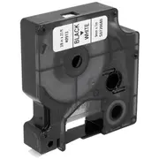 Marķēšanas lente Dymo D1, 9 mm x 7 m, melni burti uz balta fona  S0720680 693603590854