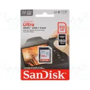 Memory card Sdxc 512Gb Ultra Class 10 Uhs U1 R 150Mb/S  Sdsdunc-512G-Gn6In