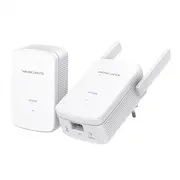 Mercusys  Av1000 Gigabit Powerline Wi-Fi Kit Mp510 1000 Mbit/S Ethernet Lan Rj-45 ports 1 802.11N 6935364072698