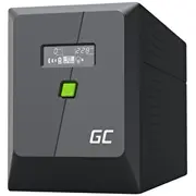 Nepārtrauktas barošanas bloks Green Cell Powerproof Lcd Ups 2000Va 1400W Usb 2X Schuko  3X Iec Upslp1400 5904326375666 Zsigceups0021