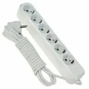 Pagarinātājs Belight Extension Cord with 6 sockets Earthed 3M  5901854565507