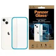 Panzerglass Clearcase iPhone 13 6.1 Antibacterial Military grade Bondi Blue 0331  5711724003318