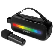 Pārnēsājams skaļrunis Sven Ps-255 Black with Microphone 