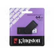 Pendrive Usb 3.2 Gen 1 64Gb Datatraveler Exodia S black  Dtxs/64Gb