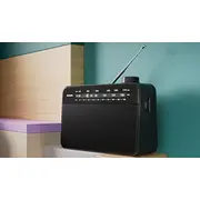 Philips portatīvais radio, melns  Tar2509/10 4895229144255