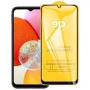 Riff 9D Curved Full Glue Aizsargstikls priekš Samsung Galaxy A14 4G A145 / G5 A146 Black  Rf-9D-Sa145 4752219010221