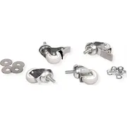 Roline Swivel castors for wall housing, 250Kg  26.21.0023 7630049600249