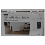 Sale Out. Mill Portable Heater  Co1500Maxwifi3 Convection 1500 W Suitable for rooms up to 14-18 m² White Demo Ipx4 Co1500Maxwifi3So 2000001385692