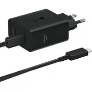 Samsung Ep-T5020Xbegeu tīkla lādētājs  50W Pd Usb-C uz vads komplektā melns 8806095720838 85044030