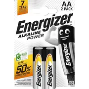 Sārmu baterija Lr6 Aa 1,5V 2900Mah Alkaline Power Energizer 2 gab. blisterī  Lr6/Ene/Ap-Bl2 7638900297416