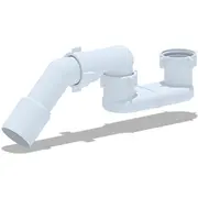 Sifons dušas paliktnim/ vannai 1 1/2X40  E001Eu 4772101005463