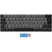 Skiller Sac20 S4, Tastenkappe schwarz, 61 Stück, Iso-Layout De, für Sgk50 S4  4044951037452 1829064