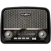 Speaker Sven Srp-555, black-silver 3W, Fm/Am/Sw, Usb, Sd/Microsd, battery  Sv-017170 6438162017177