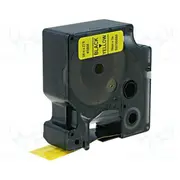 Tape 19Mm 7M yellow for printer Character colour black  Dymo.s0720880 S0720880