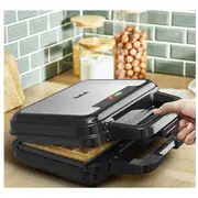 Tefal sviestmaižu tosteris Ultracompact 3In1, melns/pelēks  Sw383D10 3016661177057