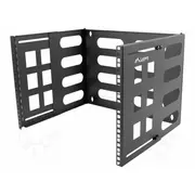 Wall mounting element 8U black Standard 19  Fb01-5408-10B 5901969428223 Net-Pr-Lbg-157