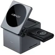 Wireless charger 3 w 1, Acefast, E18, 15W Metal gray  E18 6974316282884 85044030