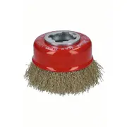X-Lock stiepļu suka ar misiņa pārklājumu 75Mm  2608620730 3165140954167