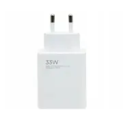 Xiaomi original charger Usb A Qc3.0 3A 33W Mdy-16-Ef white bulk  5903396401121 85044083