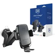 3Mk DriveCharge uchwyt indukcyjny samochodowy otwierany elektrycznie 15W montaż do szyby deski kratki  5903108487139 39269097