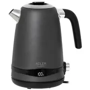 Adler Ad 1295 Steel kettle 1.7 l Satin grey  1295G 5905575902948 Agdadlcze0124