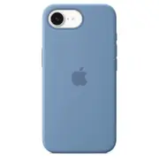 Apple iPhone 16e Silicone Case  Winter Blue Md3Q4Zm/A 195950217308