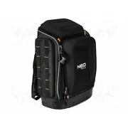 Backpack tool case black-orange poliester 600D 275X370X515Mm  Neo-84-329 84-329