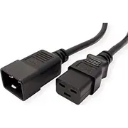 Barošanas kabelis Iec320/C19-C20, 16A, 2M, Roline  19.08.1562 7611990197200