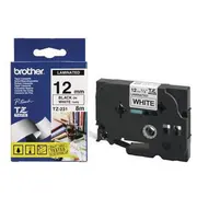 Brother Tzes221 strong bk/white 9Mm 8M  tzes221 4977766693325
