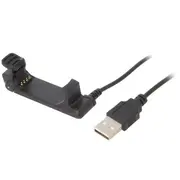 Cable for smartwatch charging Garmin 1M 1A black  Ak-Sw-19