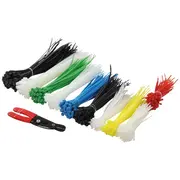 Cable tie set 600Pcs. included wire stripper  Kab0019 4052792000771 Amllizska19