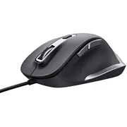Trust Fyda - wired mouse Black  24728 8713439247282 Pertrumys0117