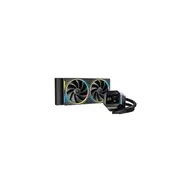 Deepcool Lm240 Processor Liquid cooling kit 12 cm Black 1 pcs  R-Lm240-Bkdmmc-1 6933412729457