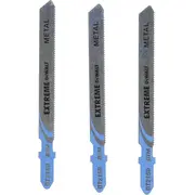 Dewalt Figūrzāģa Extreme asmeņi metālam Kompl. 3Gab.  Dt2150-Qz 5035048059425