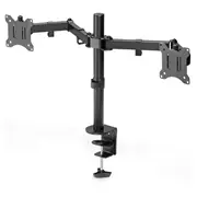 Digitus Dual Monitor Clamp Mount Da-90400 15-32  Maximum weight Capacity 8 kg Black 4016032465348