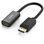 Displayport Spraudnis - Hdmi Ligzda adapteris 4K Melns Mm137 Ugreen  Ugreen/40363 6957303843633