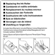 Elektroniskās drukas kalkulators Casio Hr-150Rce tintes kasetne  250-08036 4018474335623