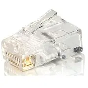 Equip 121140 vadu savienotājs Rj-45 8P8C Caurspīdīgs  4015867523667