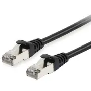Equip 606111 tīkla kabelis Melns 30 m Cat6A S/Ftp S-Stp  4015867204337