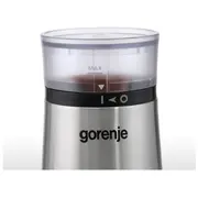 Gorenje  Coffee grinder Smk150E 150 W beans capacity 60 g Lid safety switch Stainless steel 3838782069109