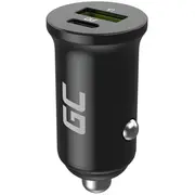 Green Cell Autoladegerät 38W Gc Powerride Nano38 mit Usb-C Usb-A Power Delivery und Ultra Charge Schnellladung  Cadm-Gc-38Ac 5904326375840 Zsagcegni0006