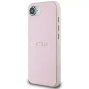 Guess Pu Grained Classic Logo Magsafe Case Aizsargapvalks priekš Apple iPhone 16E  Guhmpse4Pghsmmp 3666339453572