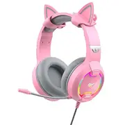 Havit Gamenote H2233D spēļu austiņas Rgb Rozā  H2233D-Pink 6939119024024 85183000